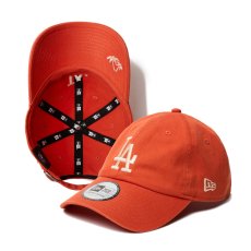 画像1: NEW ERA  カジュアルクラシック MLB Under Visor Logo ロサンゼルス・ドジャース バーントオレンジ (1)