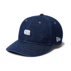 画像1: NEW ERA  RC 9FIFTY プレカーブドバイザー MIYUKI ARIHARA am デニム ブルー (1)