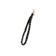 画像1: CALEE  CHAIN LEATHER WRIST STRAP (1)