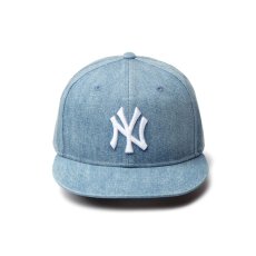 画像2: NEW ERA  9FIFTY Denim ニューヨーク・ヤンキース ウォッシュドデニム (2)