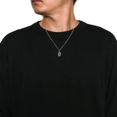 画像5: CALEE  CAL NT LOGO SILVER NECKLACE (5)