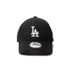 画像2: NEW ERA  9FORTY MLB Woven Label ロサンゼルス・ドジャース ブラック (2)