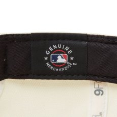 画像8: NEW ERA  9FORTY MLB Woven Label ニューヨーク・ヤンキース クロームホワイト (8)