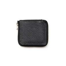 画像2: CALEE  ROUND ZIP LEATHER SHORT WALLET (2)