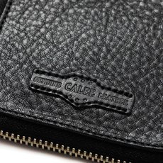 画像5: CALEE  ROUND ZIP LEATHER SHORT WALLET (5)