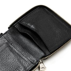 画像7: CALEE  ROUND ZIP LEATHER SHORT WALLET (7)