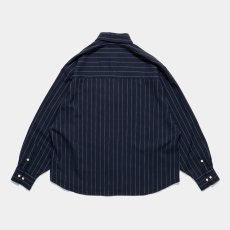 画像2: APPLEBUM  Stripe Oversize L/S Shirt (2)