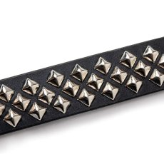 画像4: CALEE  STUDS LEATHER NARROW BELT ＜TYPE A＞ (4)