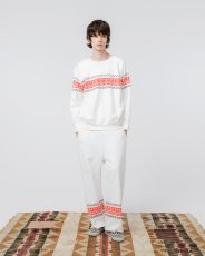 画像2: BOW WOW  CROSS PRINTED SWEATPANTS (2)