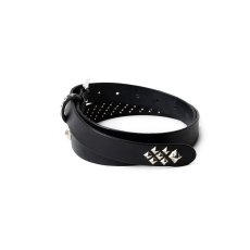 画像2: CALEE  STUDS LEATHER NARROW BELT ＜TYPE A＞ (2)