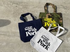 画像17: PORKCHOP GARAGE SUPPLY  THINGS GO BETTER TOTE BAG (17)