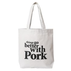 画像2: PORKCHOP GARAGE SUPPLY  THINGS GO BETTER TOTE BAG (2)