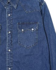 画像3: MASSES  DENIM SHIRT H.WASH (3)