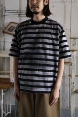 画像18: MINEDENIM  Seepage Border Crewneck T-SH (18)