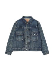 画像1: MASSES  DENIM JKT H.WASH (1)