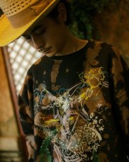 画像3: exodus  WIZARD TIE DYE SWEAT SHIRT (3)