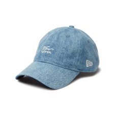 画像1: NEW ERA  9TWENTY Handwritten Logo ウォッシュドデニム (1)