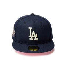 画像2: NEW ERA  59FIFTY Sakura Pack ロサンゼルス・ドジャース ネイビー (2)