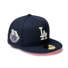 画像1: NEW ERA  59FIFTY Sakura Pack ロサンゼルス・ドジャース ネイビー (1)