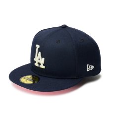 画像3: NEW ERA  59FIFTY Sakura Pack ロサンゼルス・ドジャース ネイビー (3)