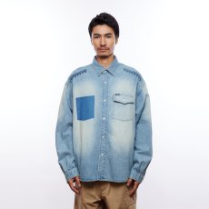 画像12: Liberaiders  TRIBAL DENIM SHIRT (12)