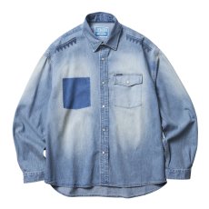 画像6: Liberaiders  TRIBAL DENIM SHIRT (6)