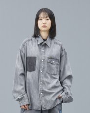 画像15: Liberaiders  TRIBAL DENIM SHIRT (15)