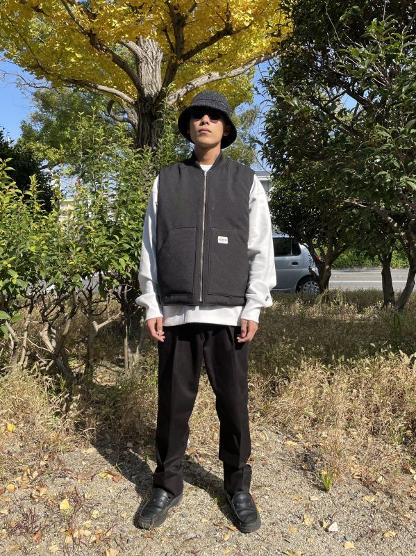 POLYESTER OX PADDED WORK VEST クーティー