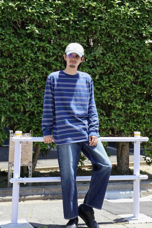 CHALLENGER L/S STRIPE BORDER TEEを中心にコーディネート