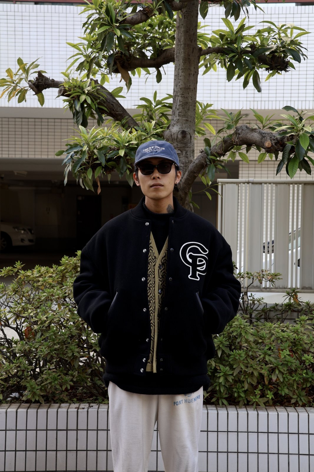 COOTIE 【Wool Mossa Stadium Jacket】をメインにスタイリング