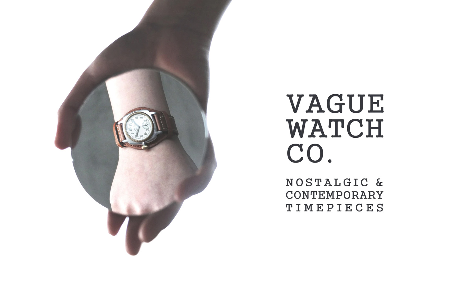 着用回数20回程度VAGUE WATCH Co. ヴァーグウォッチ カンパニー 腕時計