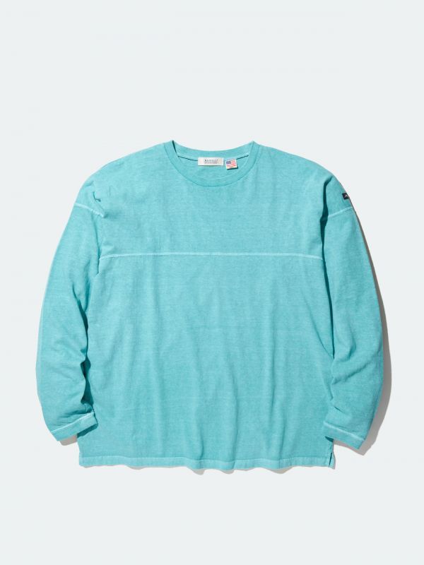 blue crew neck t shirt