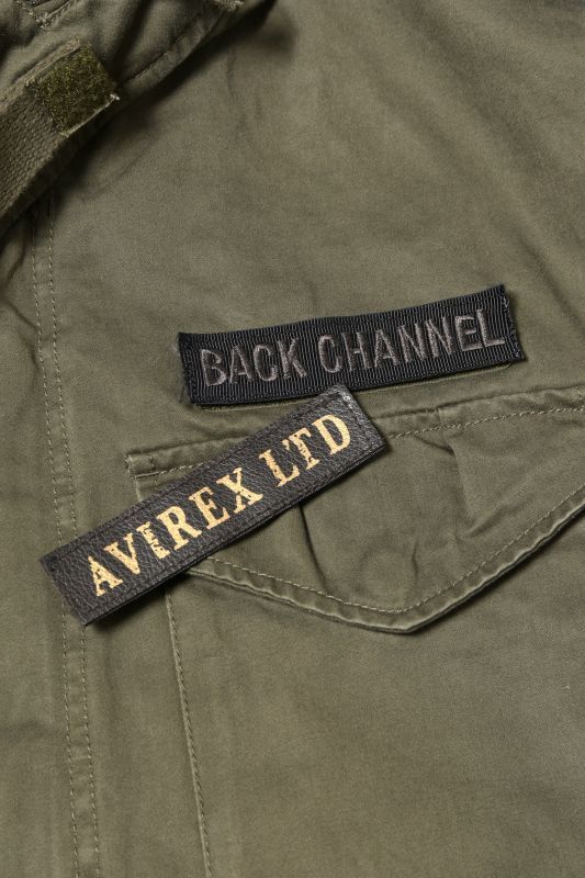 Back Channel Back Channel×AVIREX M-65 JACKET (O.D.) 2320058 公式通販