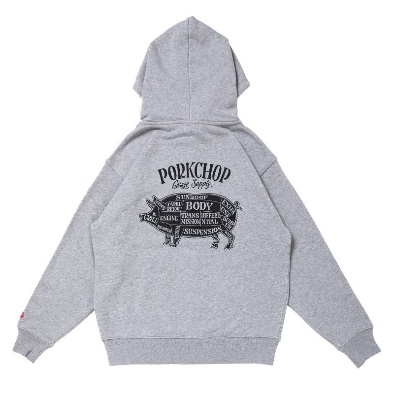 PORKCHOP GARAGE SUPPLY PORK BACK ZIP UP セットアップ 68.0%OFF www