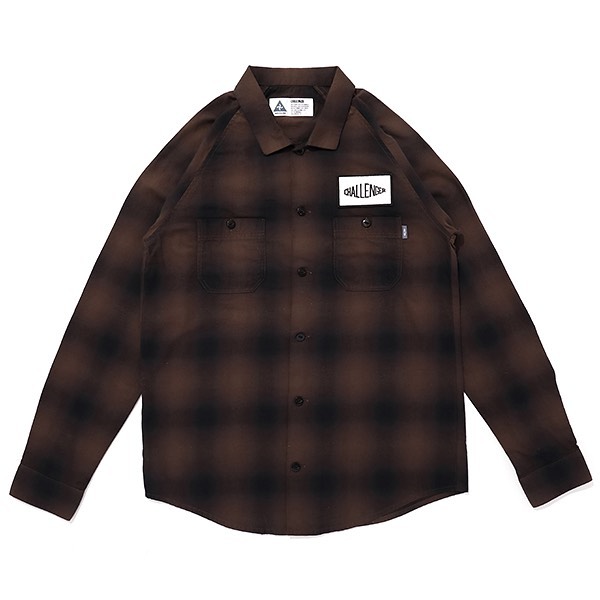 CHALLENGER L/S CHECK WORK SHIRT 長瀬 - シャツ