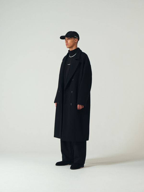 COOTIE Wool Mossa Double Chester Coat (Black) CTE-21A211 公式通販