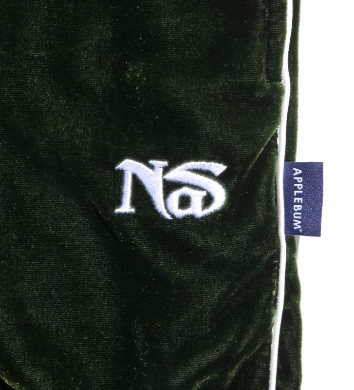 送料無料/新品 APPLEBUM × NAS Velour Tracksuit Set Up