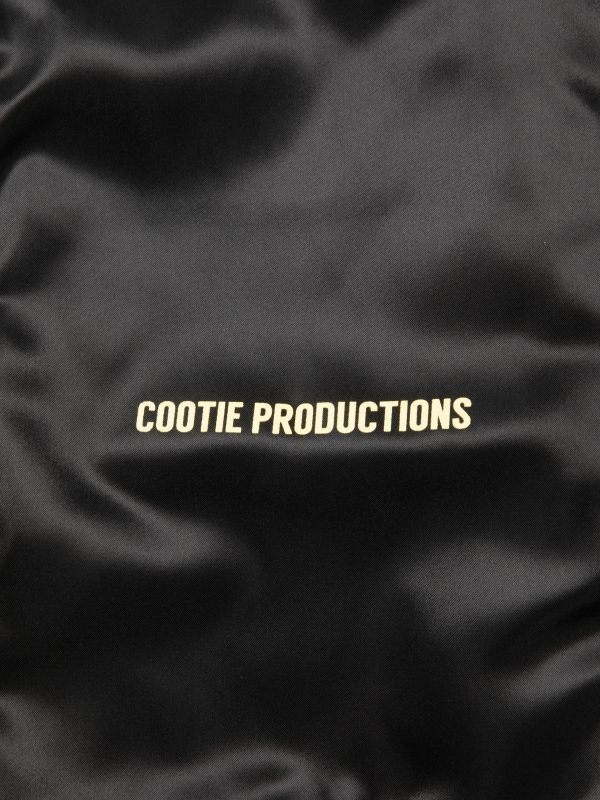 COOTIE Nylon Satin Stadium Jacket (Black×Yellow) CTE-21A214 公式通販