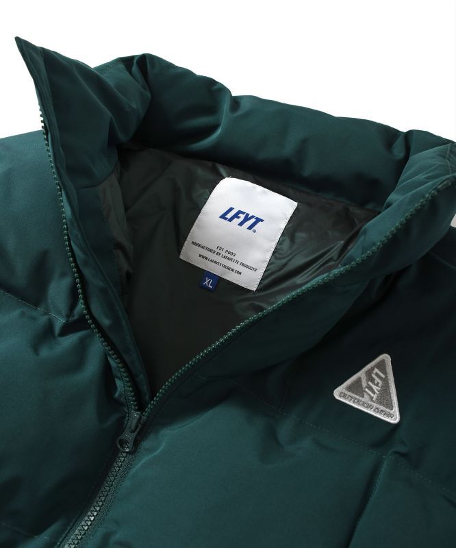 LFYT OUTDOOR LOGO ダウンジャケット PUFFER JACKET