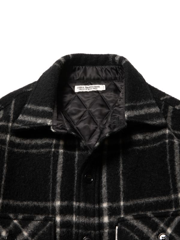 COOTIE Napping Windowpane CPO Jacket (Black) CTE-21A215 公式通販