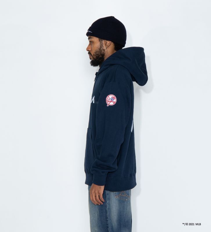 新品MLB × APPLEBUM NY Yankees Boyプルパーカー XL - www.onkajans.com