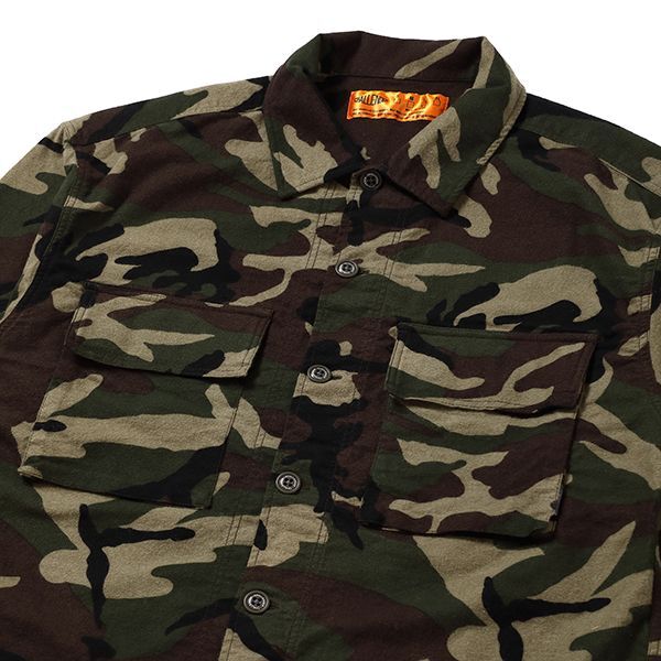 ネイビーシー 新品CHALLENGER CAMOUFLAGE FLANNEL SHIRT - crumiller.com