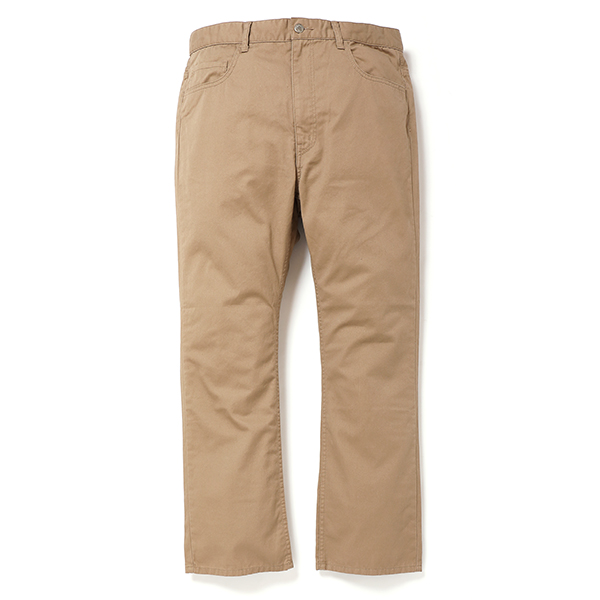 CHALLENGER FLARE CHINO PANTS (BEIGE) CLG-PT 022-005 公式通販