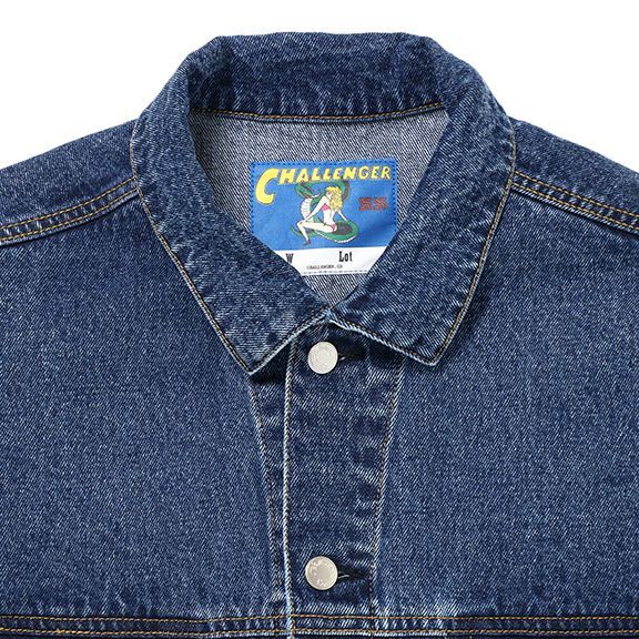 CHALLENGER ICE WASH DENIM JACKET | labiela.com