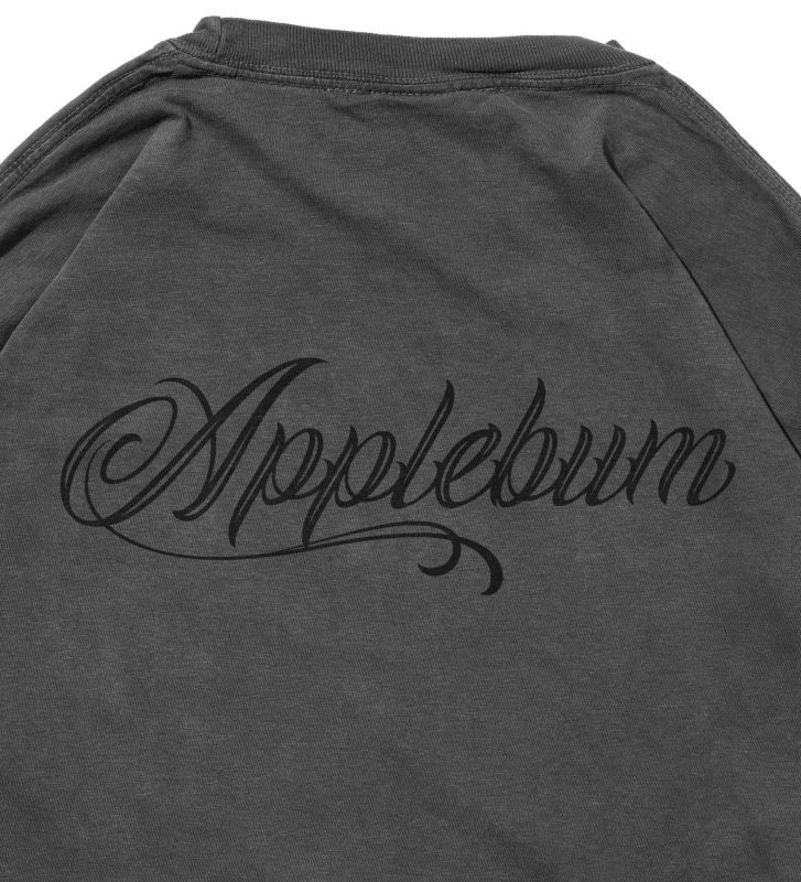 APPLEBUM Concho Over-Dye Pocket L/S T-shirt (Vintage Black