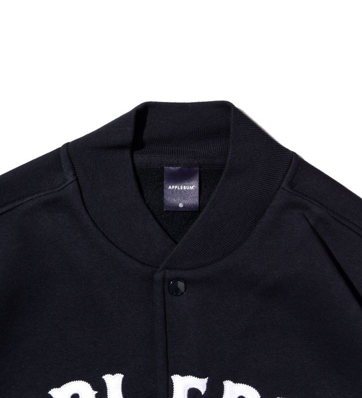 APPLEBUM Sweat Stadium Jacket (Navy) 2220603 公式通販