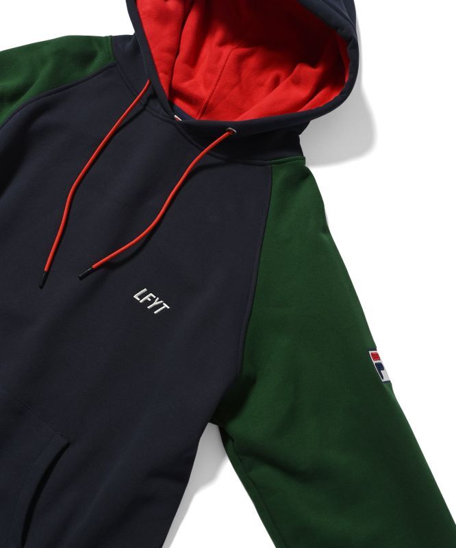 Fila block hot sale hoodie