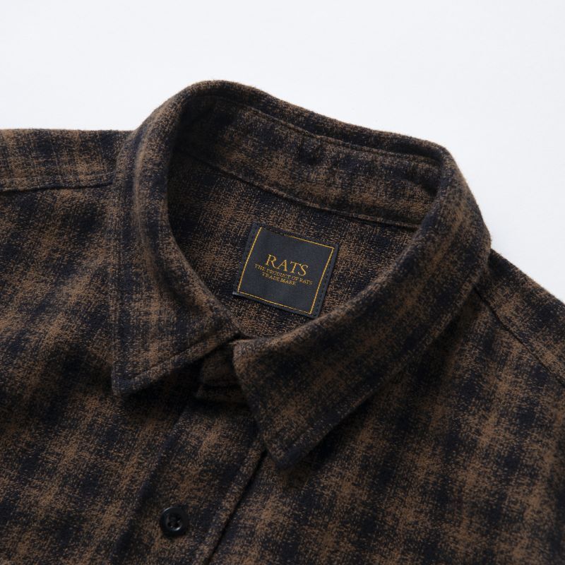 RATS AMUNDSEN CHECK SHIRT (BROWN) 22'RS-0904 公式通販