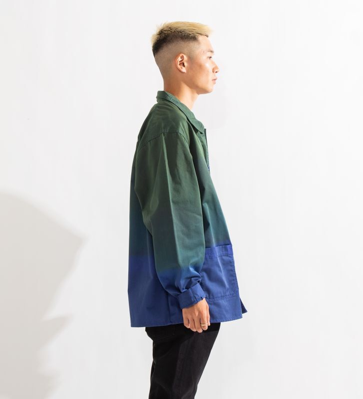 APPLEBUM Gradation Dye Coverall (Blue/Green) 2220602 公式通販