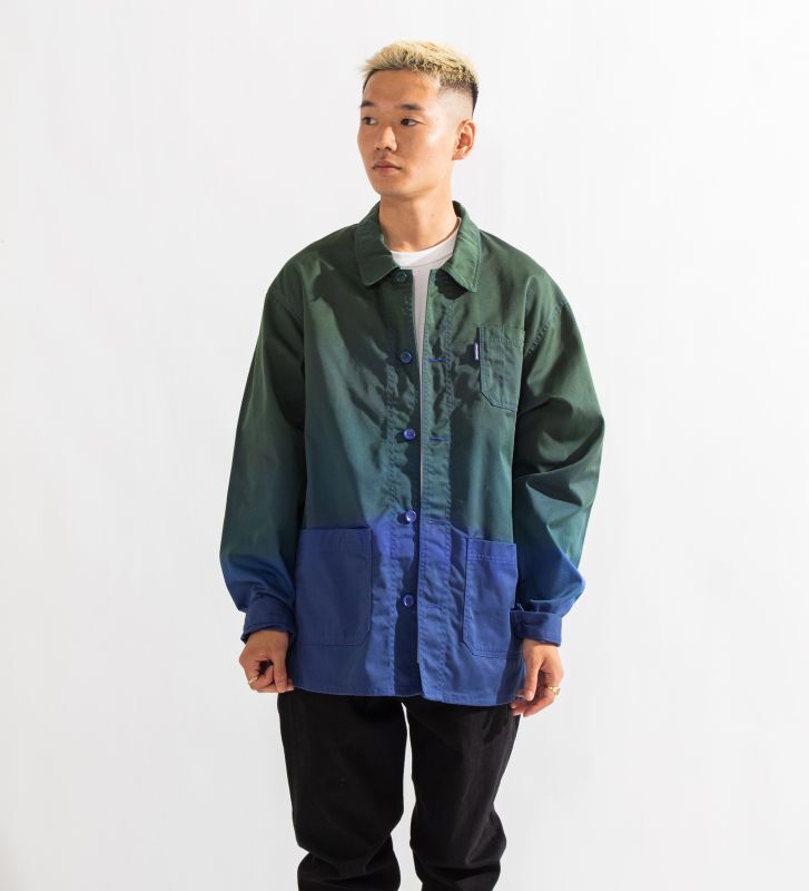 APPLEBUM Gradation Dye Coverall (Blue/Green) 2220602 公式通販